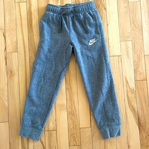 Nike joggers. Gray. Boys size 7.